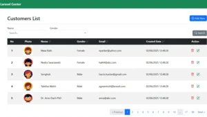 Laravel Ajax CRUD with jQuery