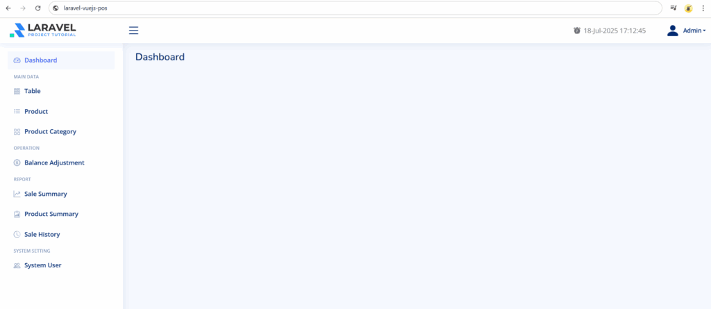 Laravel Vuejs POS – Part 2 Create Vue SPA & Integrate NiceAdmin