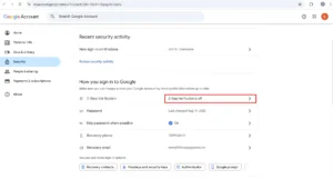 Enable 2-Step Verification in Your Gmail Account 1
