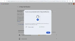 Enable 2-Step Verification in Your Gmail Account 3
