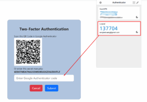 Laravel Vue.js  Google 2FA